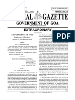 Extraordinary: Government of Goa