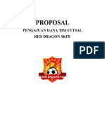 Proposal Pengajuan Dana Tim Futsal Red Dragon Skpe