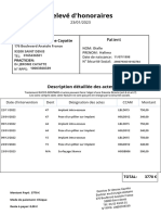 Facture Implant Halima Diallo