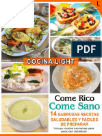 Obsequio Cocina Light 14 Recetas