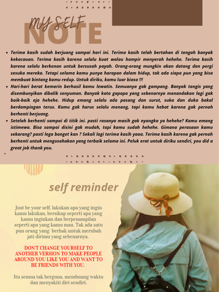 Pengingat Diri untuk Ketahanan Emosional | PDF