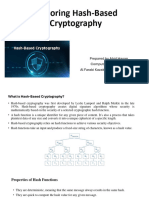 Exploring Hash-Based Cryptography 2