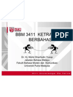 BBM 3411 - Nota Ketrampilan