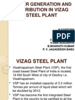 Power Generation and Distribution in Vizag Steel Plant