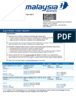 Your Electronic Ticket-EMD Receipt