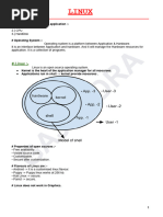 LINUX Short Notes For Beginners