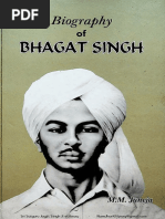 Biography of Bhagat Singh - Text