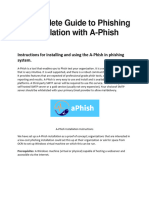 Aphish Install Instructions - Final