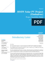 Arup Proposal - CPGAfrica - Zimbabwe - 50MWPV - Issue 2 - 20 July 2015