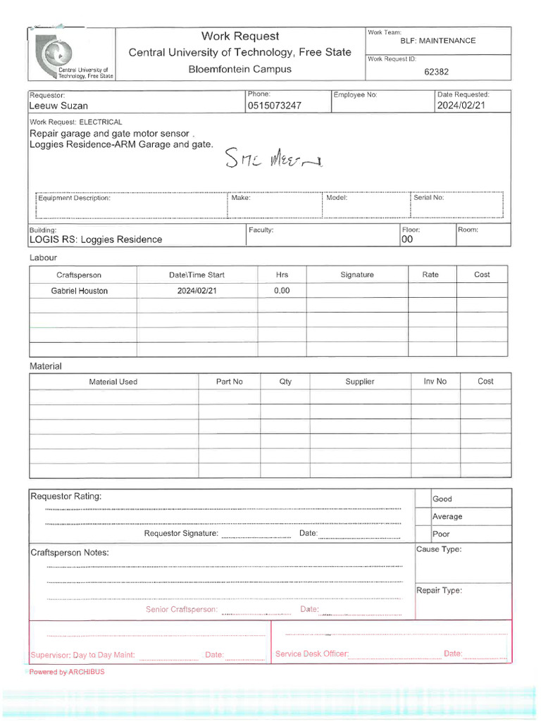 Various Job Cards Two | PDF