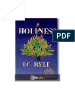 JC Ryle - Holiness - Book Summary