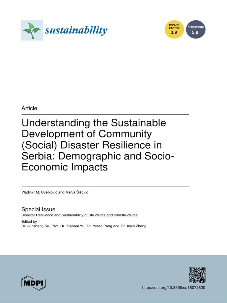 Understanding The Sustainable Development Of Community Social