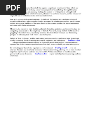 Example of a Persuasive Research Paper Outline