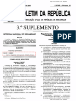 Decreto N. 48.2007 de 22 de Outubro - Aprova o Regulamento de Licenças para Instalações Eléctricas