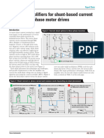 Shunt Current Sensing in 3 Phase Motor