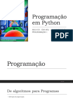 Aula 03 - Programação em Python