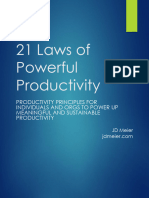 21 Laws of Powerful Productivity 1710465732