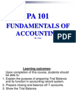 Fundamentals of Accounting: By: Nwa