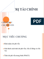 Chương 5 Chi phí vốn