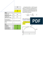 Dish End Diameter Calculator - 18C7