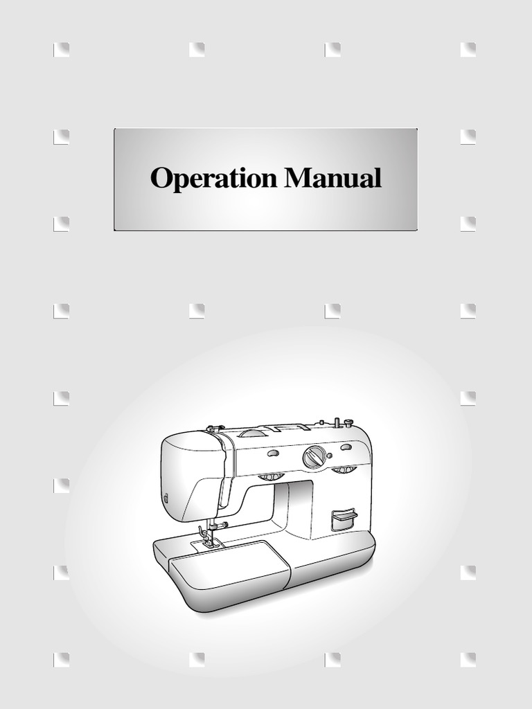 Sewing Machine Safety Instructions | PDF | Ac Power Plugs And Sockets ...