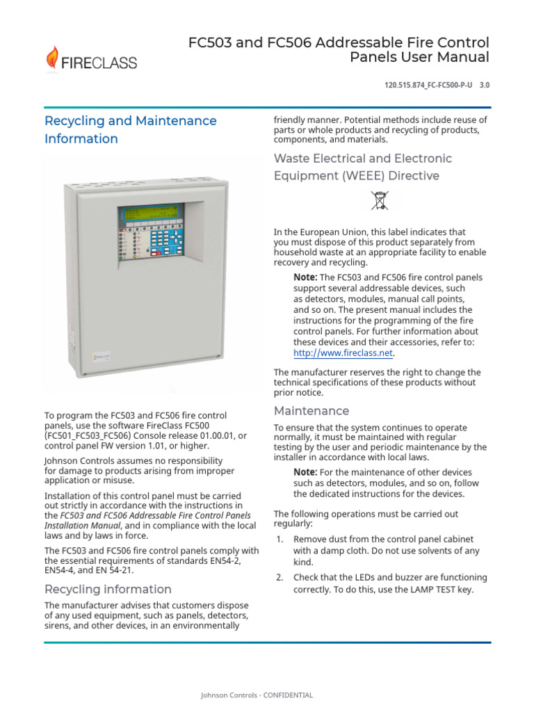 Fcfc500pu03 | PDF | Command Line Interface | Recycling