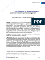 Enfermedad Celíaca y Desarrollo de Patologías Secundarias: Celiac Disease and The Development of Secondary Disorders