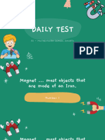 Magnet-Daily Test