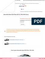 Fuse Box Diagram Mercedes-Benz SLK-Class (R170 1996-2004)