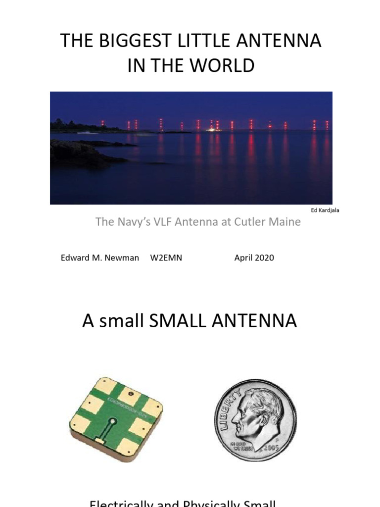 Cutler VLF Antenna Design Overview | PDF | Antenna (Radio) | Insulator ...