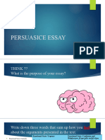 Persuasive Article Essay