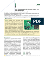 Evidence of Polyethylene Biodegradation