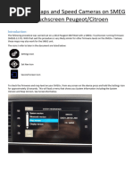 Updating Maps and Speed Cameras On SMEG