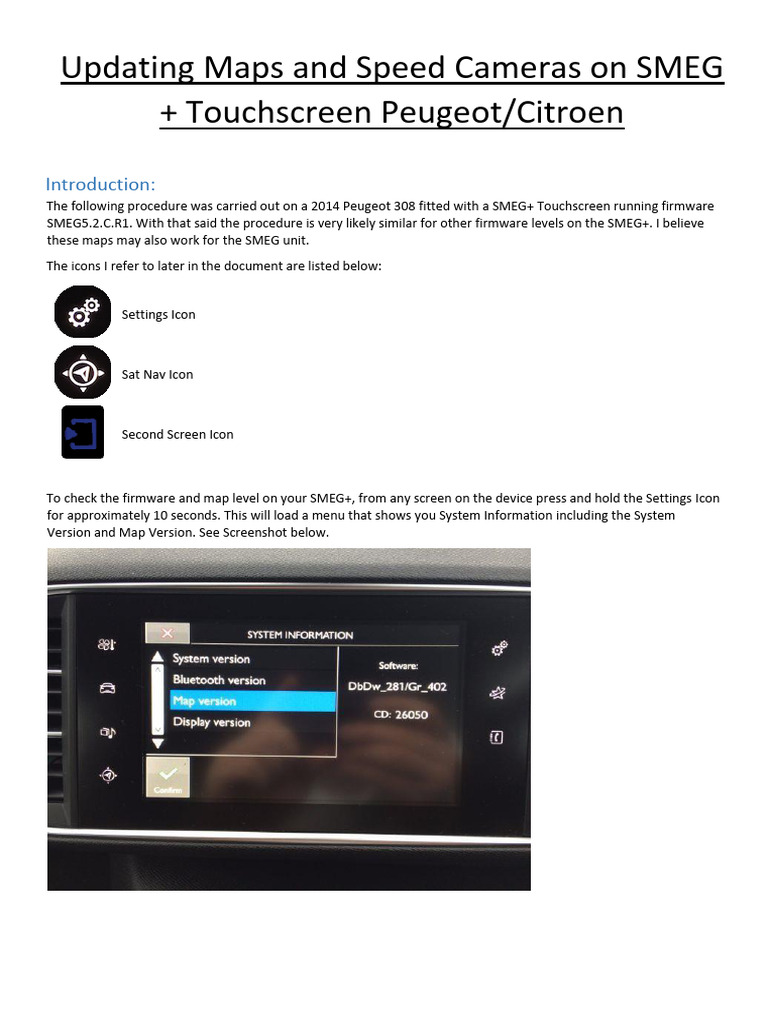 Updating Maps and Speed Cameras On SMEG | PDF | Usb Flash Drive ...