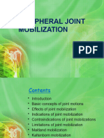 Peripheral Joint Mobilization