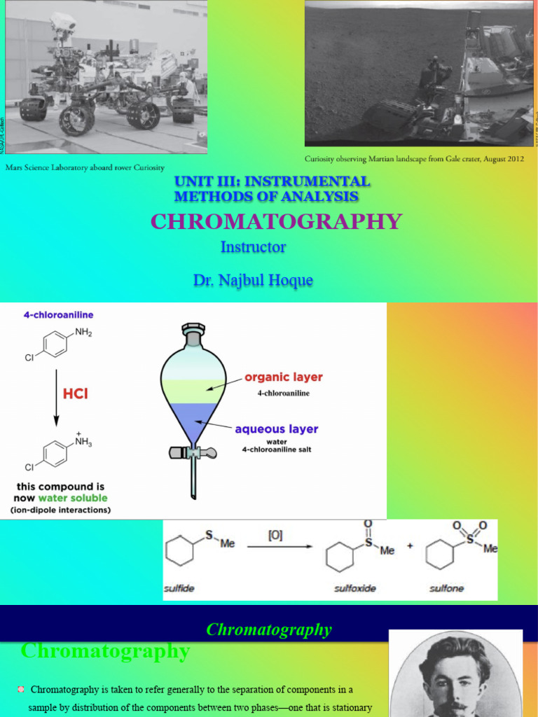 Understanding Chromatography Techniques | PDF | Chromatography | Elution