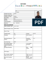 CAT 2023 Application Form