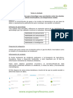 Base de Datos Ecología. Hoja para Alumnos