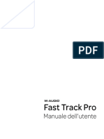 Fast Track Pro User Guide (IT)