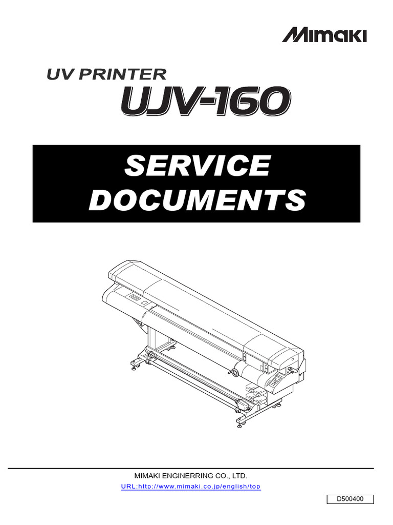 UJV-160 Printer Service Manual | PDF | Specification (Technical ...