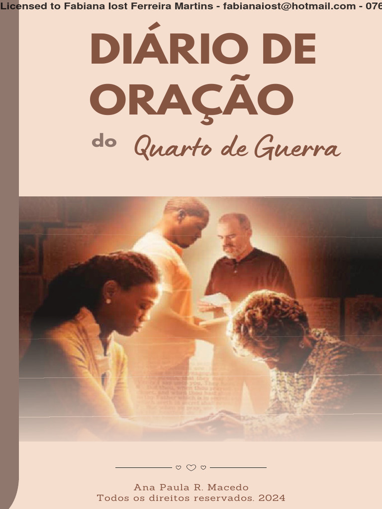 Diário de Oração: Quarto de Guerra | PDF | Oração | Fé
