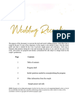 Wedding Program Questionnaire IHH v. 03.231