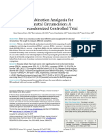 Combination Analgesia For Neonatal Circumcision A Randomized Controlled Trial