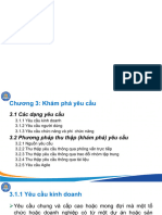 Bài Giảng Phân Tích Nghiệp Vụ Phần Mềm Chương 3