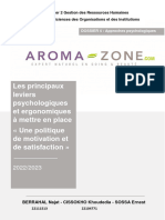 Rapport Aroma Zone