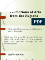 Promotions of Arts T 8