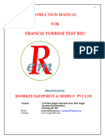 FRANCIS TURBINE - 1 KW - (Pipe 65 MM)