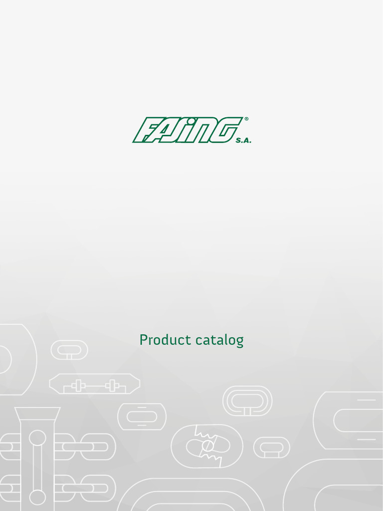 FASING Industrial Chain Catalog | PDF | Cartridge (Firearms) | Casing ...
