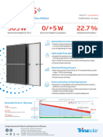 Panou Solar FV Trina Solar 475 - 505 - Fisa Tehnica - Site Trina