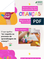 Visibilidade Do Pensamento Da Criança - Oficina de Jogos